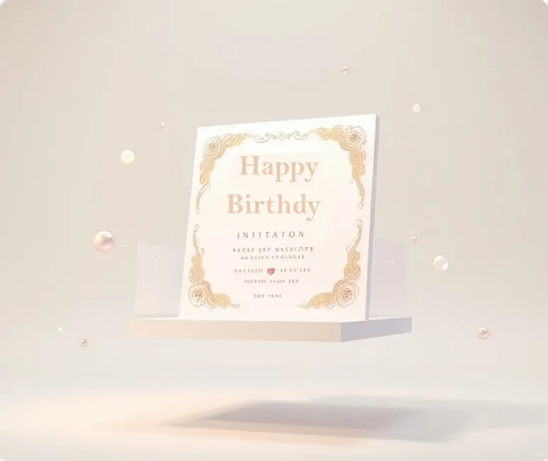 Birthday Invitation Preview